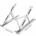 Foldable Aluminum Laptop Stand — 7-Level Cooling Design, Portable